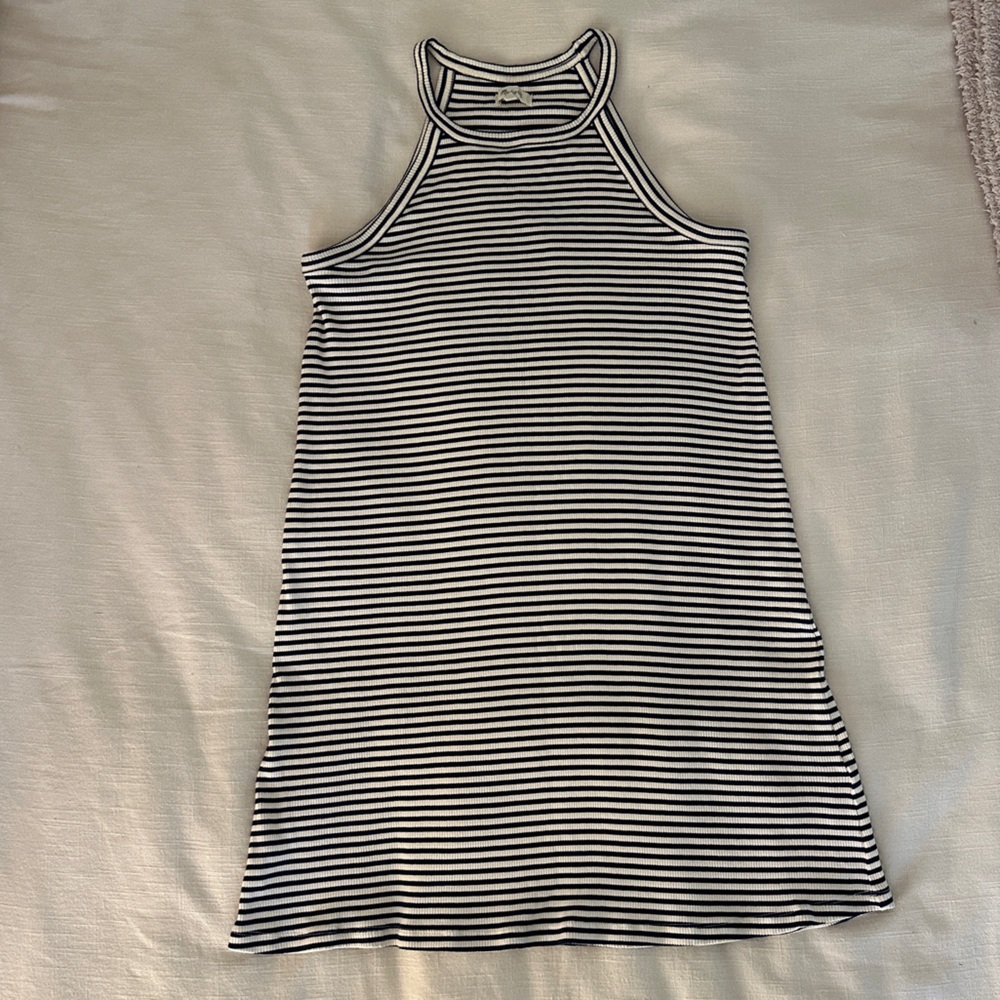 Madewell halter swing dress